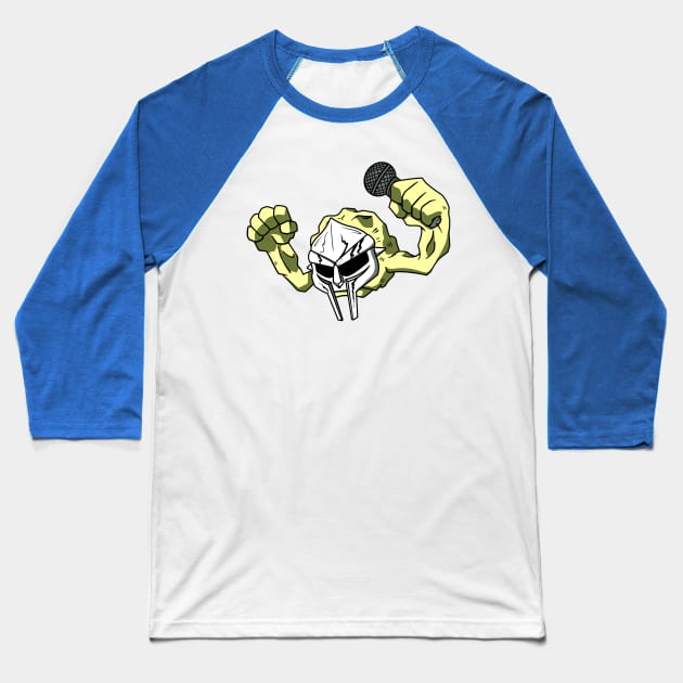 mfdoom Baseball T-Shirt by GEULISPISAN